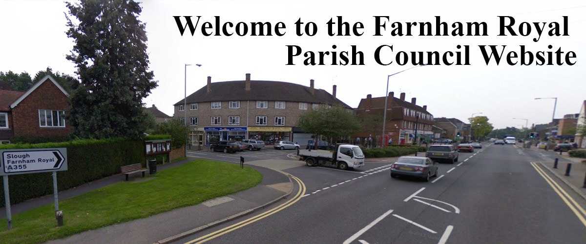 Welcome image Farnham Royal street view