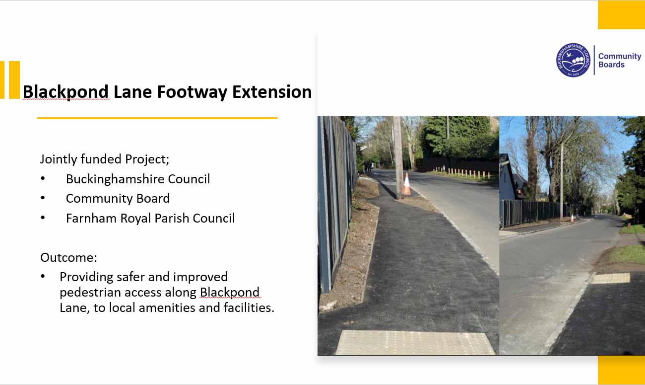 Blackpond Lane Footway Extension