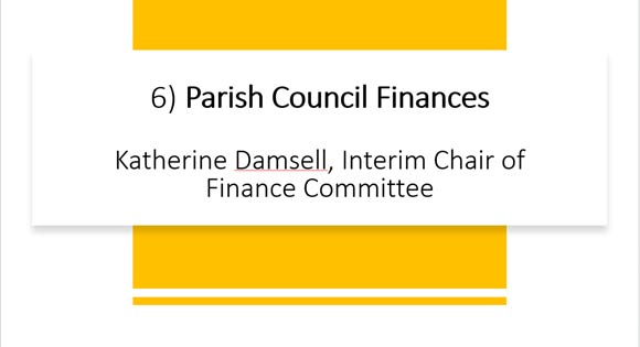 Parish Council Finances 2023 APM Section 6