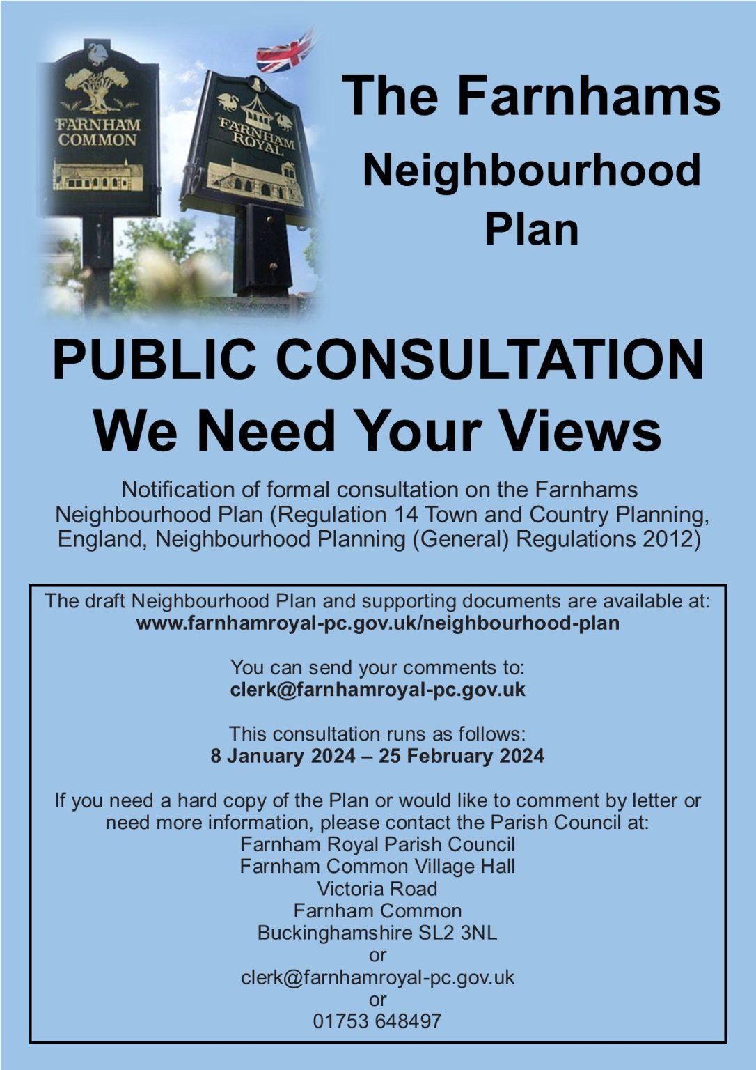 The Farnham Neighbourhood Plan Farnham Royal Parish Council