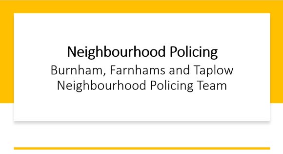 2024 Neighbourhood Policing
