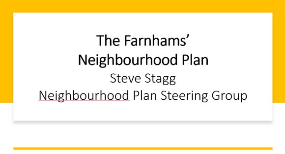 2024 The Farnhams' Neighbourhood Plan