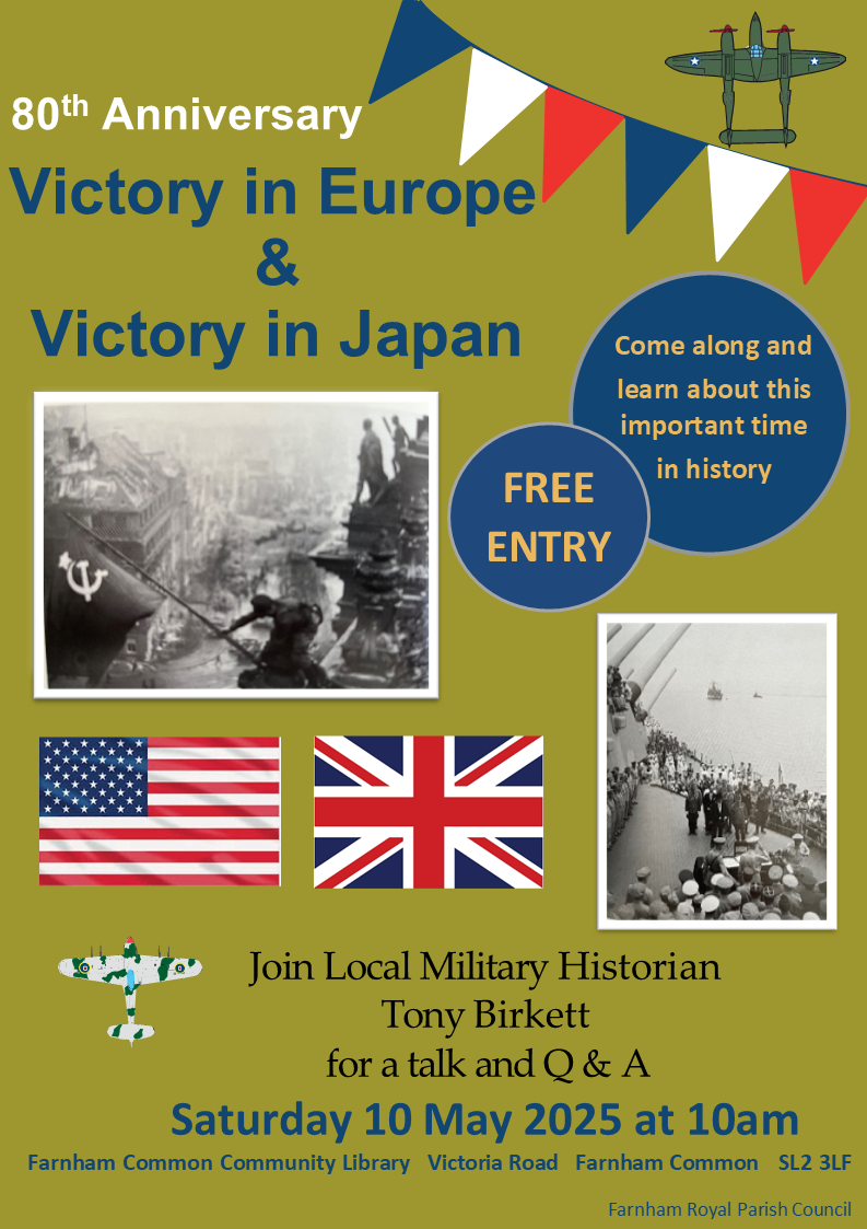 VE & VJ Day - Exhibition Poster