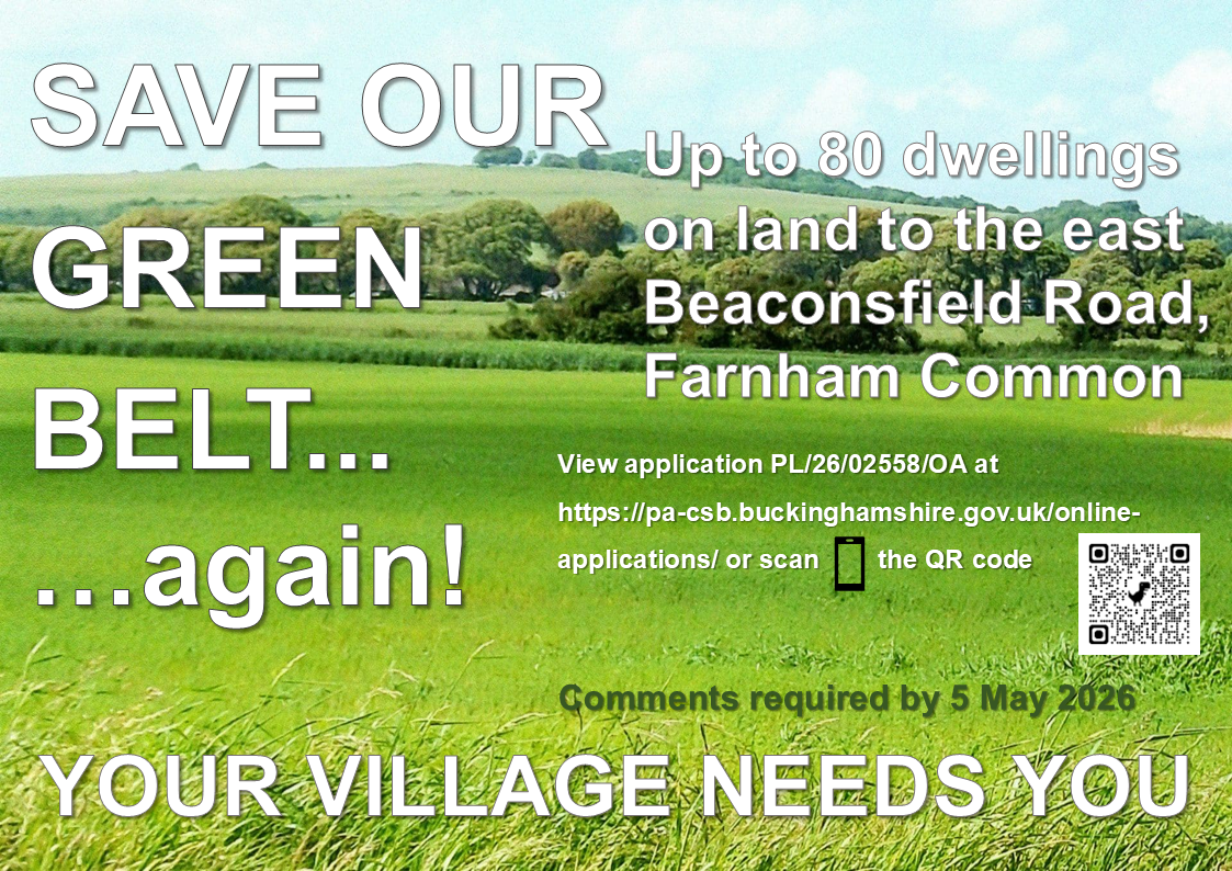 Green Belt Poster - Land East of Beaconsfield Road 21.04.2026