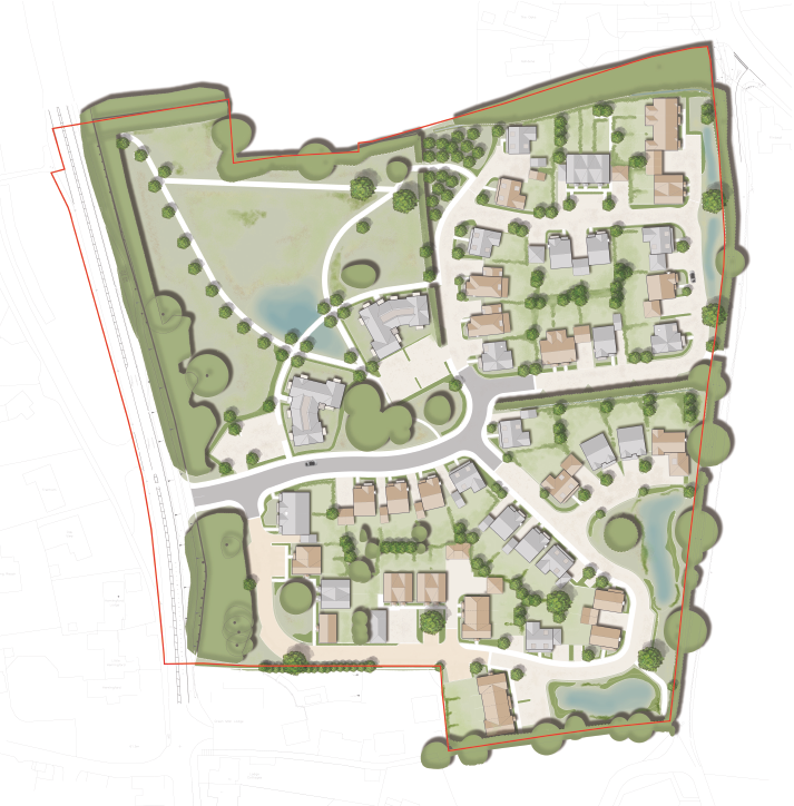 Site Plan for Facebook